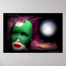 Mardi Gras Kiss Print
