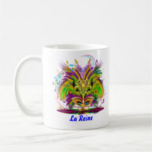 Mardi Gras Party Clown View Hints Please Coffee Mugs