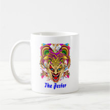 Mardi Gras Party Clown View Hints Please Mugs