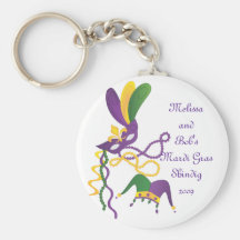 Mardi Gras Party Key Chains