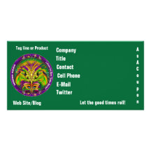 Mardi Gras Photo Business View Notes Please Photo Cards
