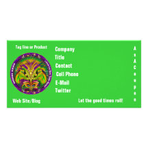 Mardi Gras Photo Business View Notes Please Photo Cards