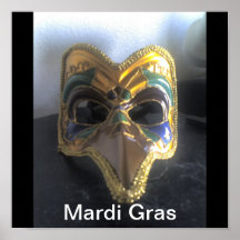 Mardi Gras Print