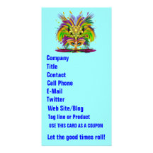 Mardi Gras Queen View Notes Please Personalized Photo Card