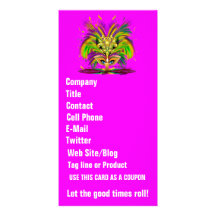 Mardi Gras Queen View Notes Please Customised Photo Card
