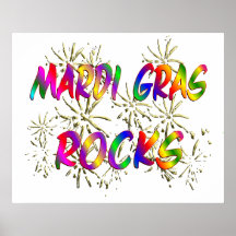 Mardi Gras Rocks Posters