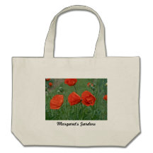 Margaret's Gardens Poppy Bags/Totes