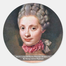 Maria Luisa Of Parma Princess Of Asturias Stickers