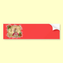 Marie Antoinette Christmas Ball bumper stickers