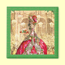 Marie Antoinette Christmas Party Versailles Magnet magnets