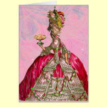 Marie Antoinette Let Them Eat Cake cards