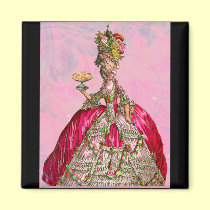 Marie Antoinette Let Them Eat Cake magnets