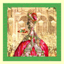 Marie Antoinette Party Invitation invitations