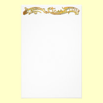 Marie Antoinette Stationery  Christmas Tea Party stationery