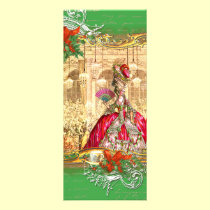 Marie Antoinette Versailles Christmas Tea Party invitations