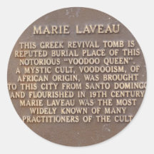 Marie Laveau Tomb (Sticker)