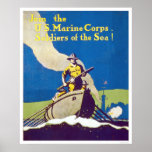 Marine Corps - Soldiers of the Sea! Print