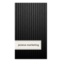 Marketing Business Card Modern Grey Weave Texture