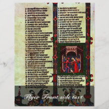 Markgraf Meeting Between William And His Wife Deta Full Color Flyer
