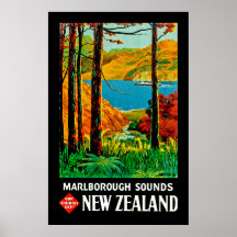 Marlborough Sounds Print