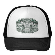 Maroi tattoo-stone mesh hats