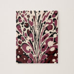 Maroon  Marbled Puzzle