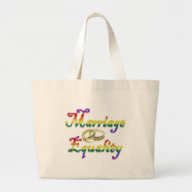 Marriage Equality Canvas Bags