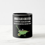 Marriage is like a game of cards coffee mug