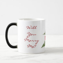 Marriage Proposal Morphing Mug