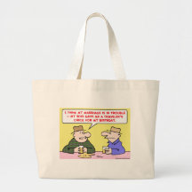 marriage traveller's check birthday bag