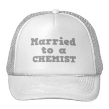 MARRIED TO A CHEMIST MESH HAT