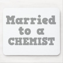 MARRIED TO A CHEMIST MOUSEMATS