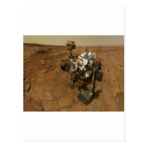 Mars Curiosity Self Portrait Postcards