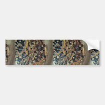 Mars expedition artefact, mixed media on pastel pa bumper stickers