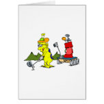 Mars Rover Golf Cart Card