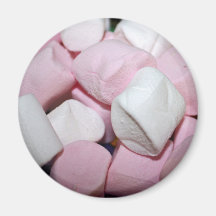 Marshmallow Refrigerator Magnet