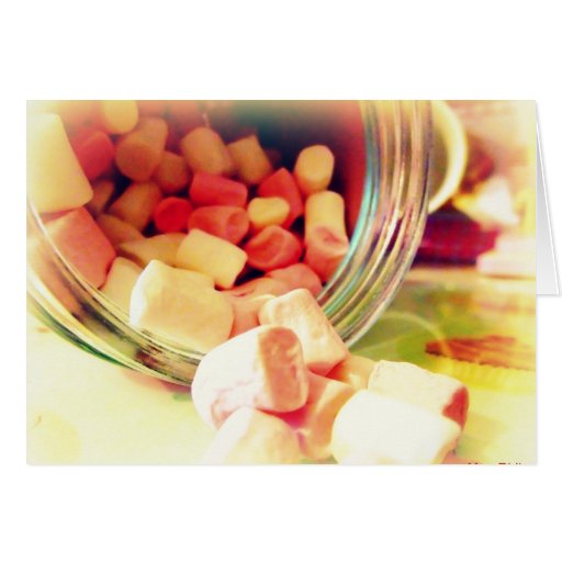 Marshmallows Greeting Card