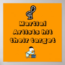 Martial Artists hit their target Poster