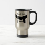 Martial Arts Black Belt Dad Travel Coffee Mug
