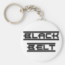 Martial Arts Black Belt Keychain