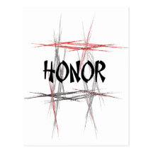 Martial Arts Honour Post Card