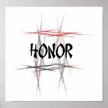 Martial Arts Honour Poster