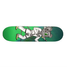 Martial Arts Mouse Mice Skate Board Decks