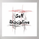 Martial Arts Self Discipline Poster