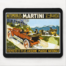 Martini Automobiles St. Blaise Mousepads