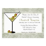 Martini  Bridal Shower Invitation