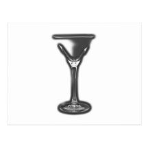 martini postcard