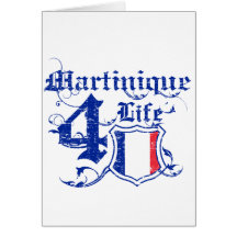 Martinique For life Greeting Card