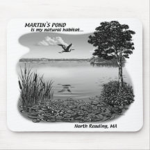 Martin's Pond Mouse Pad