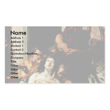 Martyrdom Of St. Agatha Business Card Templates